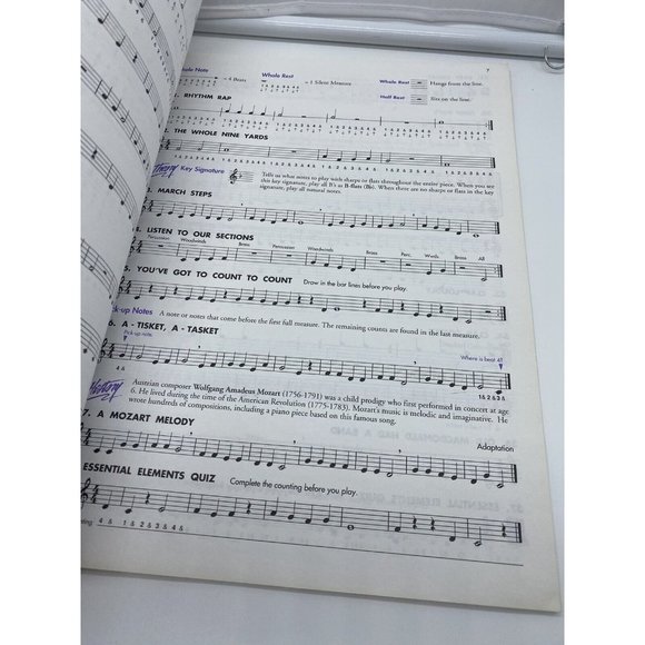 Essential Elements: A Comprehensive Band Method - Bb Clarinet Book 1, 1991 VTG - Picture 5 of 8
